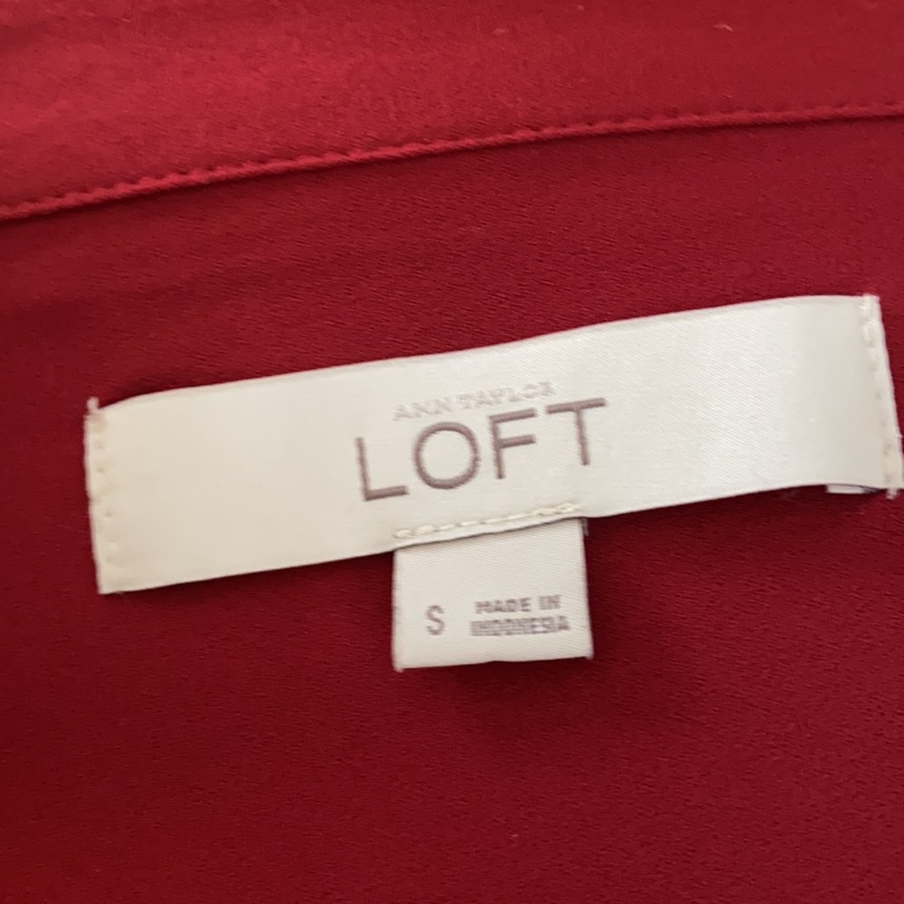 Loft Split Neck Blouse - image 3